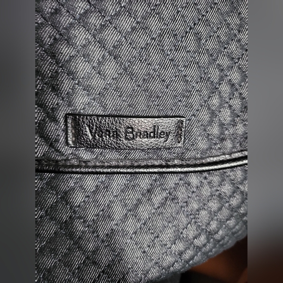 Vera Bradley Quilted Blue Gray Tote - Picture 10 of 13